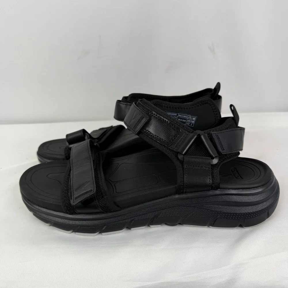 Vionic MX Wanderer Black Active Orthotic Sandals Mens 10 Adjustable